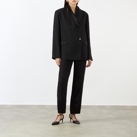 Mahoney Mid-Rise Straight Leg Trousers