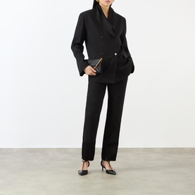 Mahoney Mid-Rise Straight Leg Trousers
