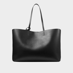 Nine2Five Smooth Leather Tote Bag