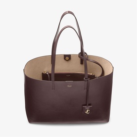 Nine2Five Smooth Leather Tote Bag