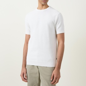 Solid Knitted T-Shirt