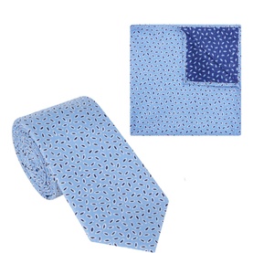 Leaf Pocket Square & Tie