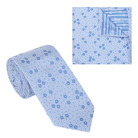 Floral Pocket Square & Tie