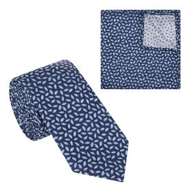 Leaf Pocket Square & Tie