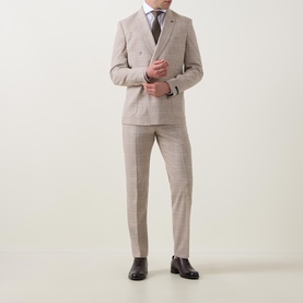 Marcelo Check Suit Trousers