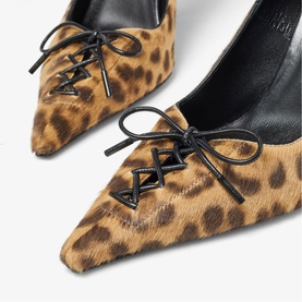 Scarlett 95 Leopard Pumps