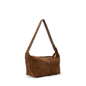 Jean Rey Suede Shoulder Bag