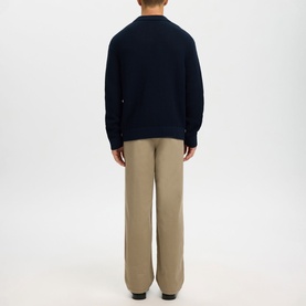 Dereck Knitted Open Polo Sweater