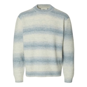 Mivo Space Dyed Striped Sweater