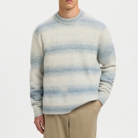 Mivo Space Dyed Striped Sweater