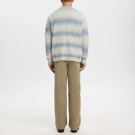 Mivo Space Dyed Striped Sweater