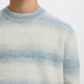 Mivo Space Dyed Striped Sweater