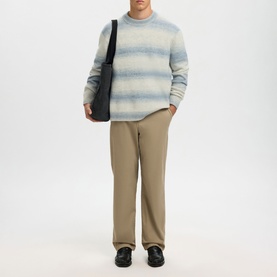 Mivo Space Dyed Striped Sweater