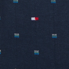 Two-Pack Micro Pattern Flag Logo Socks