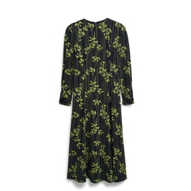 Alison Botanical Flared Dress