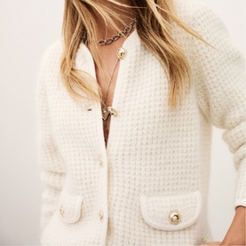 Harry Textured Knitted Cardigan