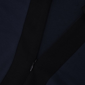 Denny Colour-Block Half-Zip Polo Shirt