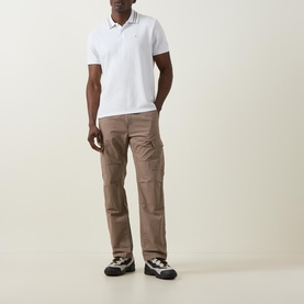 Monogram Logo Tipped Polo Shirt