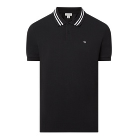 Monogram Logo Tipped Polo Shirt