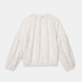 Floral Jacquard Blouse
