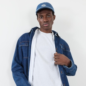 Dad Logo Denim Cap