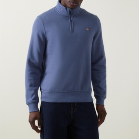 Oakport Logo Half Zip Sweatshirt