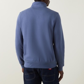Oakport Logo Half Zip Sweatshirt