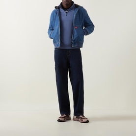 Oakport Logo Half Zip Sweatshirt