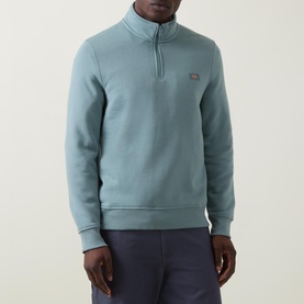 Oakport Logo Half Zip Sweatshirt