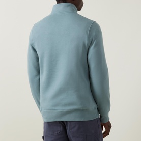 Oakport Logo Half Zip Sweatshirt