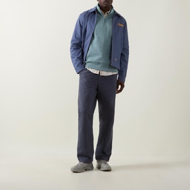Oakport Logo Half Zip Sweatshirt