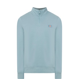 Oakport Logo Half Zip Sweatshirt