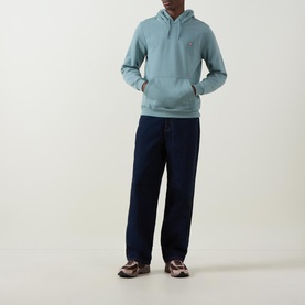 Oakport Logo Drawstring Hoodie