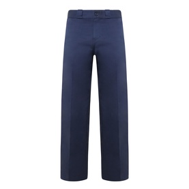 Dickies 247 Loose Work Trousers in navy blue, straight-leg fit with belt loops, concealed fly fastening and clean hems.