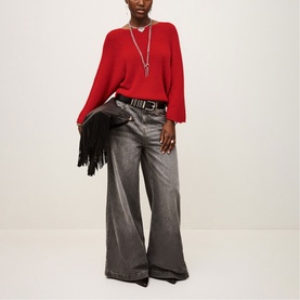 Isaac Reversible Cropped Sweater
