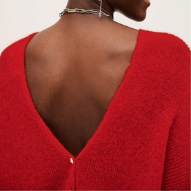 Isaac Reversible Cropped Sweater
