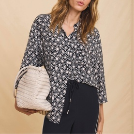 Geo Printed Resort Shirt
