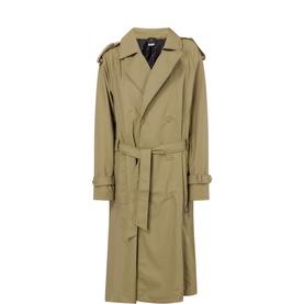 Double-Breasted Water-Proof Trench Coat