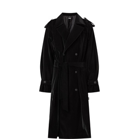 Double-Breasted Water-Proof Trench Coat