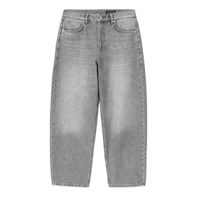 Curve Barrel Leg Jeans