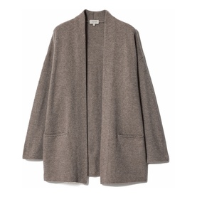 Patch Pocket Open Front Cardigan