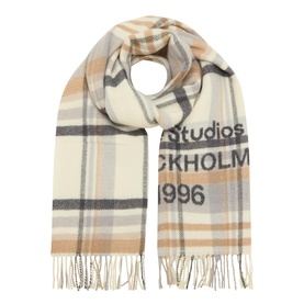 Venus Check Logo Scarf