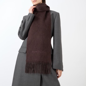 Vinnie Logo Fringe Scarf