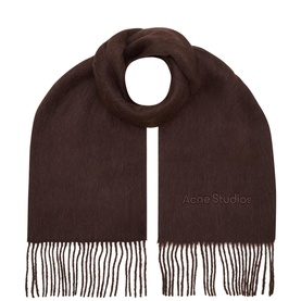 Vinnie Logo Fringe Scarf