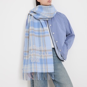 Venus Check Logo Scarf