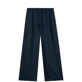 Ally Linen Wide Leg Trousers