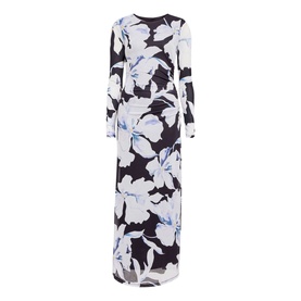 Amaya Floral Mesh Dress