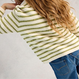 Belle Stripe Cardigan