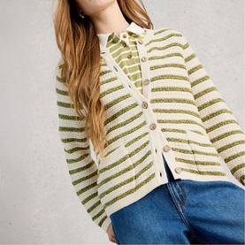Belle Stripe Cardigan