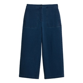 Belle Wide Leg Cropped Trousers